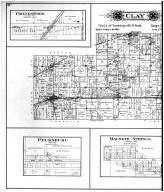 Clay Township, Friendswood, Pecksburg, Magnetic Springs, Hadley, Clayton, Coatesville - Left, Hendricks County 1904